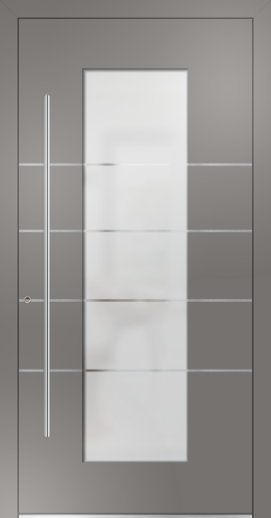 metaku Collection- F218_02_graualuminium 9007 FS_Aufsatzfüllung