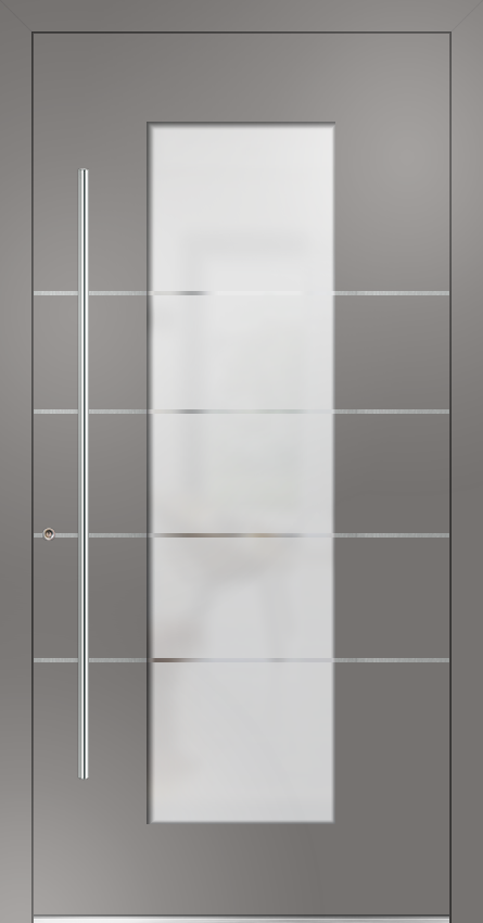 metaku Collection- F218_02_graualuminium 9007 FS_Aufsatzfüllung