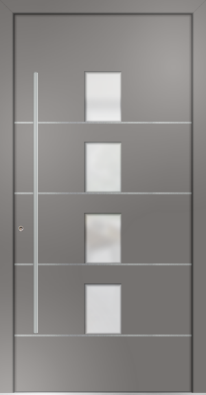 metaku Collection- F229_graualuminium 9007 FS_Aufsatzfüllung