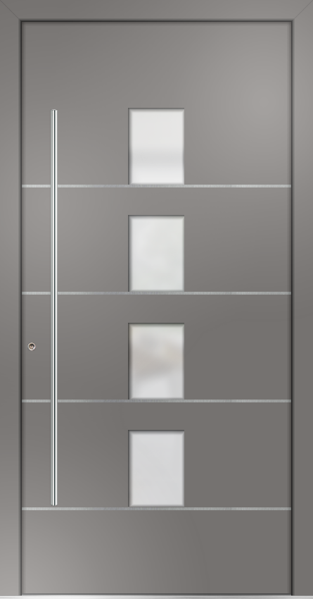 metaku Collection- F229_graualuminium 9007 FS_Aufsatzfüllung