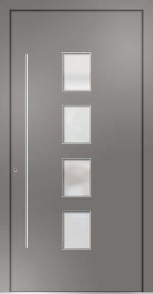 metaku Collection-F5227_graualuminium 9007 FS_Aufsatzfüllung