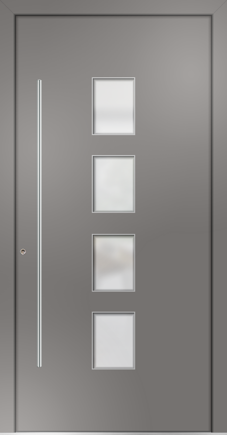 metaku Collection-F5227_graualuminium 9007 FS_Aufsatzfüllung