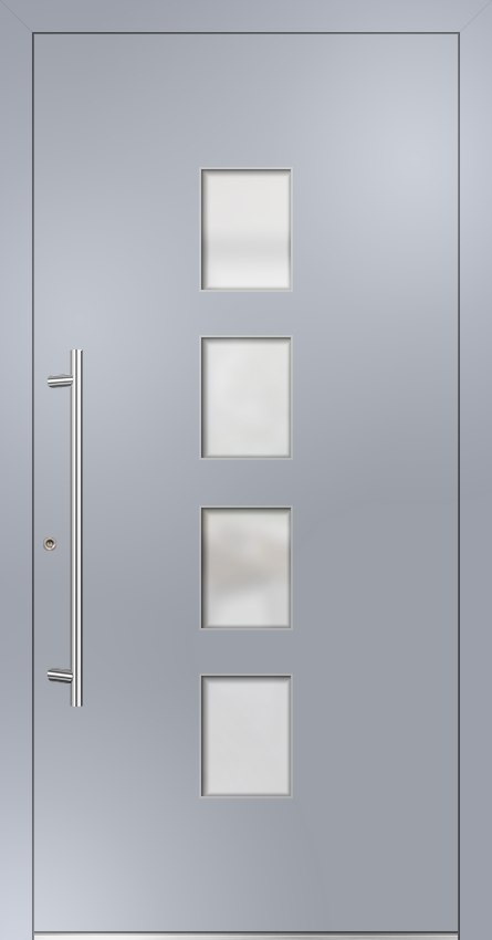 metaku Collection-F5227_weissaluminium 9006 FS_Aufsatzfüllung