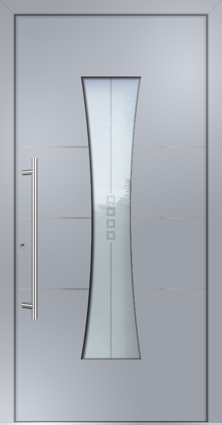 metaku Collection-G203_weissaluminium 9006 FS_Aufsatzfüllung