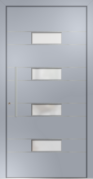 metaku Collection-H205_weissaluminium 9006 FS_Aufsatzfüllung