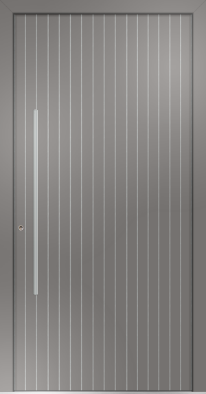 metaku Collection-H5223_graualuminium 9007 FS_Aufsatzfüllung