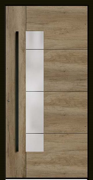 Typ 2350-52 Rodenberg Premium Kunststoff-Haustürfüllung