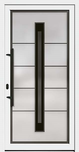 Typ 6072-03 Rodenberg Premium Ganzglas-Haustürfüllung