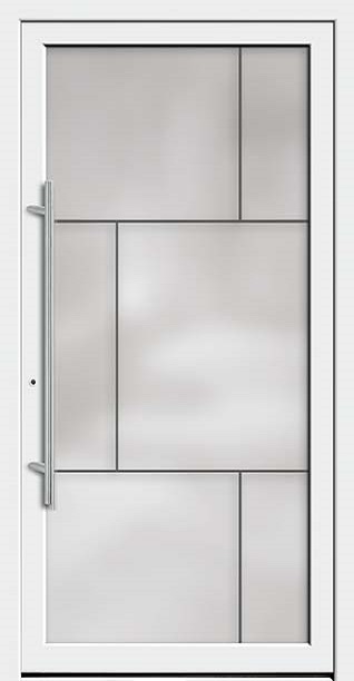 Typ 6218-01 Rodenberg Premium Ganzglas-Haustürfüllung