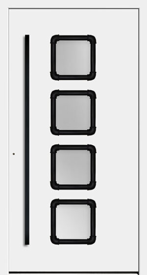 Typ 2858-63 Rodenberg Premium Aluminium-Haustürfüllung